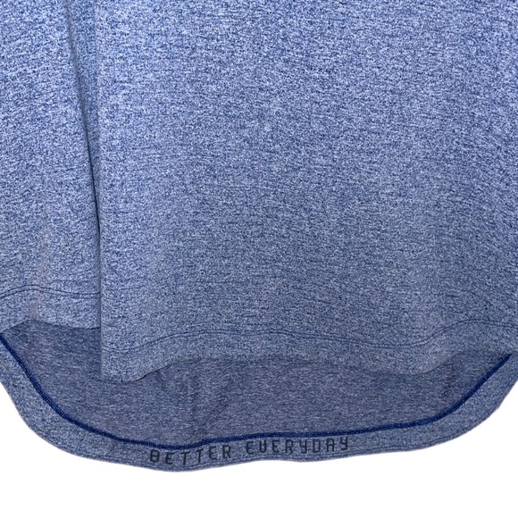 COPY - NWT MENS LULULEMON DRYSENSE SHORT SLEEVE HEATHERED BLUE OUT OF STOCK TEE… - Picture 7 of 11